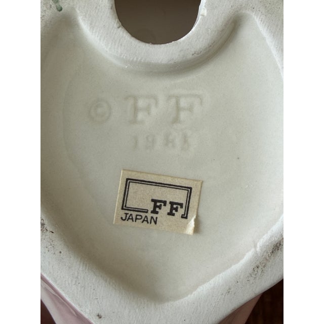 Pink Vintage Coastal Fitz and Floyd Pink Flamingo Porcelain Votive Candle Holders-Set of Three For Sale - Image 8 of 11