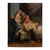 Large Original Oil on Canvas Painting of Zeus and Hera, Italy Circa 1700's For Sale