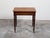 19th Century English 19th Century Mahogany Table with Compartment, Drawer and Reeded Legs For Sale - Image 5 of 12