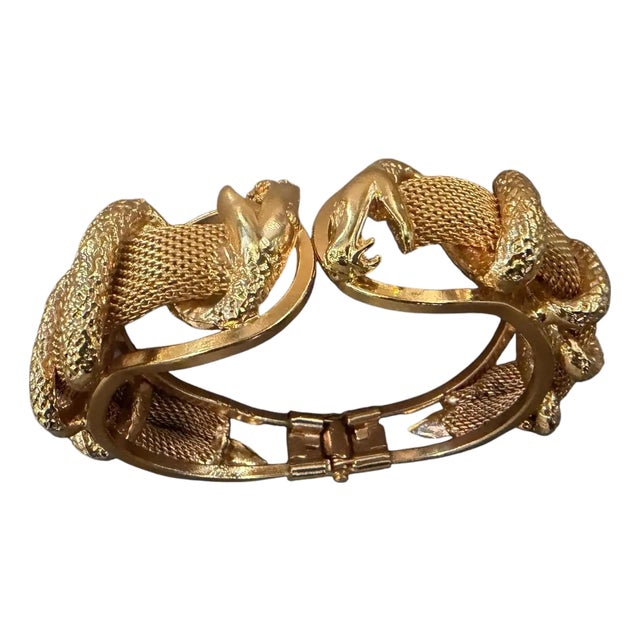 21st Century High Quality Costume Jewelry Italian Snake Bangle Bracelet For Sale