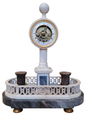 19th Century Italian Worship of Valadier Clock