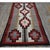 Gray 1920s Small Tribal Antique Bold Geometric Native American Flat Weave Navajo Rug For Sale - Image 8 of 11