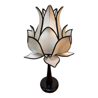Om Gallery Baby Blooming Lotus Table Lamp For Sale