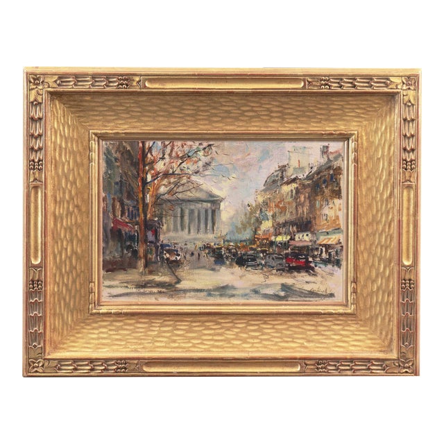 'Rue Royale, Paris, 1956' by Mario Agostinelli, Latin American Modernist, Rio De Janeiro Museum of Modern Art, Butler Inst, National Academy of Design For Sale