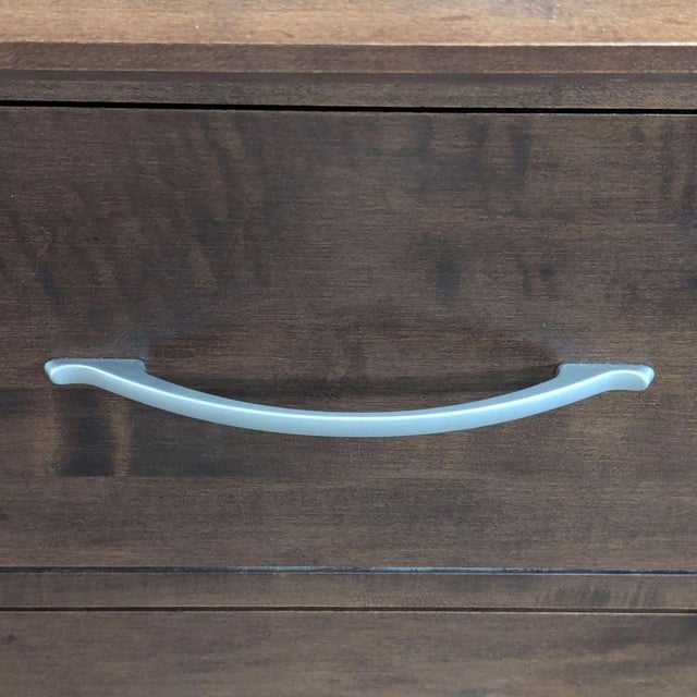 Baronet Maple 6-Drawer Dresser in Dark Wood Finish For Sale - Image 9 of 11