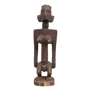Antique Finely Carved Yoruba Statue