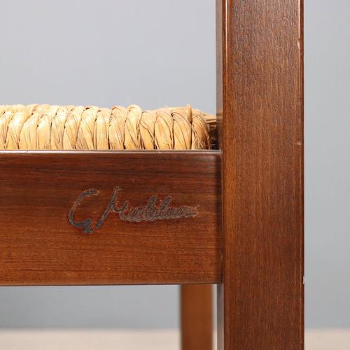 Brown Torbecchia Chairs by Giovanni Michelucci for Poltronova, Set of 3 For Sale - Image 8 of 9