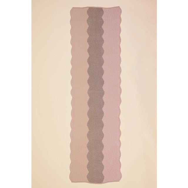 Wavy Table Runner For Sale - Image 4 of 4