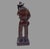 Antique C1920 Carved Mahogany Will Rogers Ziegfeld Follies Cowboy Figure 14” For Sale - Image 9 of 12