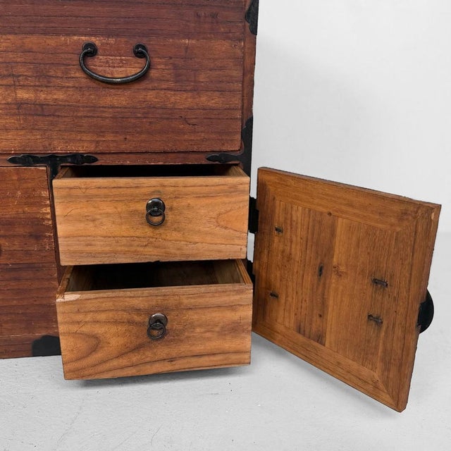 Antique Japanese Storage Cabinet, 1890s For Sale - Image 6 of 11