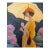 Yellow Umbrella - 16x 20" Oil on Canvas For Sale