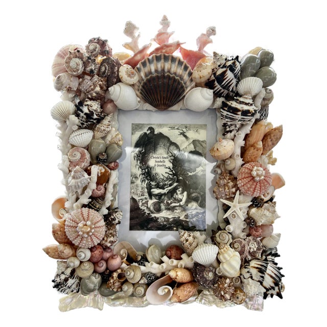 CSS Seashell Photo Frame For Sale
