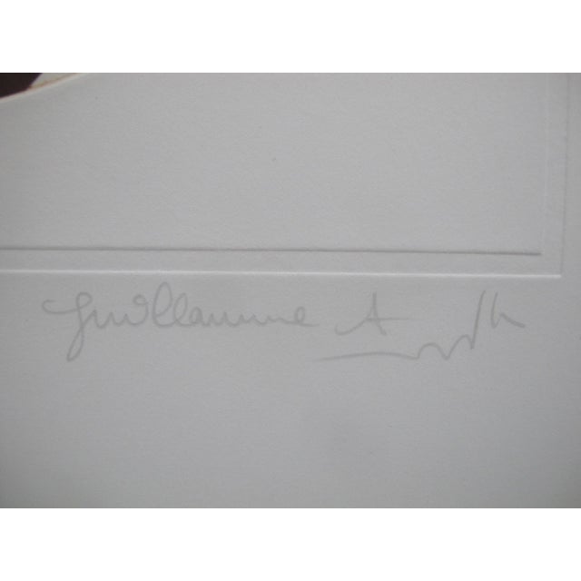 Guillaume Azoulay Le Baiser the Kiss Signed Limited Edition Harlequin Print For Sale In Portland, OR - Image 6 of 12