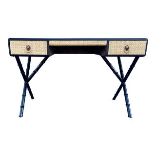 1990s Fully Refinished, Campaign Suitcase Writing Table For Sale