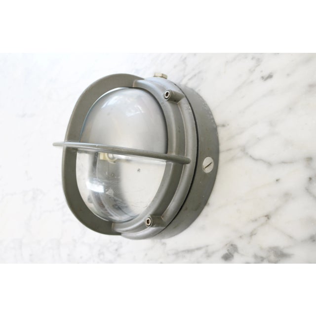 Mid-Century Modern Skot Lamp Outdoor Lamp in Gray Design by Lauritz Knudsen for Louis Poulsen, 1990s For Sale - Image 3 of 10