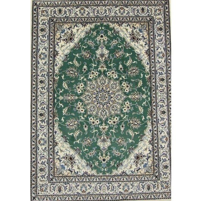 Middle Eastern Hand-Knotted Rug For Sale - Image 9 of 9