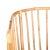Wood Rattan Barrel Dining Chair in Natural & Black For Sale - Image 7 of 11