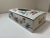 English Vintage German Hand-Painted Porcelain Tissue Box Cover With Floral Decoration & Gold Trim For Sale - Image 3 of 11