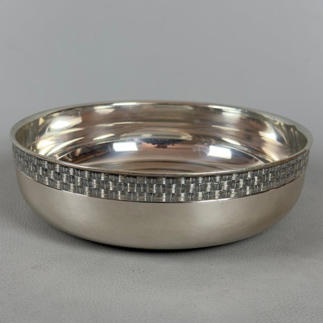 Italian Silver-Plated Fruit Bowl For Sale - Image 11 of 11