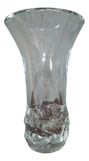 Modern Crystal Vase from Daum, France