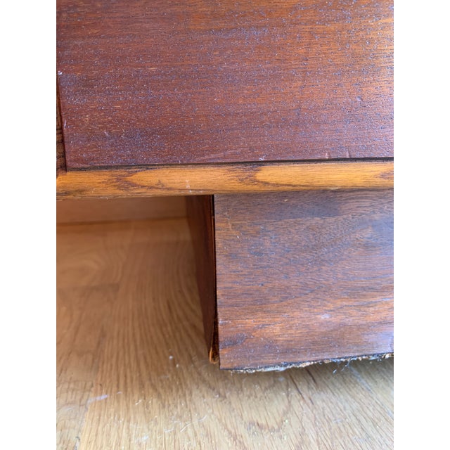 1960s Mid Century Modern Lane Altavista Walnut and Cedar Blanket Hope