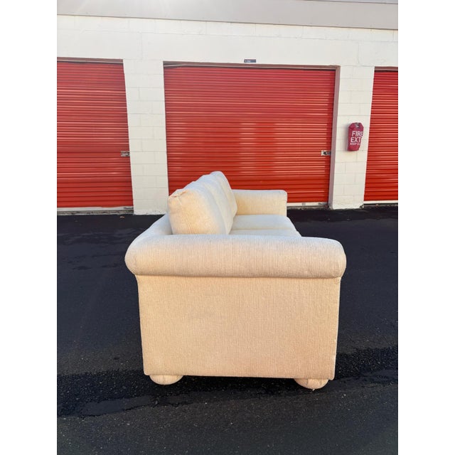 Beautiful, high-quality sofa by Mason-Art, known for their bench-made hardwood frames and exceptional comfort. Upholstered...