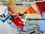 1980s Sam Middleton, Como 88, Mixed Media Collage on Paper For Sale - Image 5 of 6