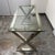 2010s Pottery Barn Ava Metal + Glass Desk For Sale - Image 5 of 12