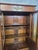 Brown Small Empire-Style Cherrywood Bookcase For Sale - Image 8 of 13