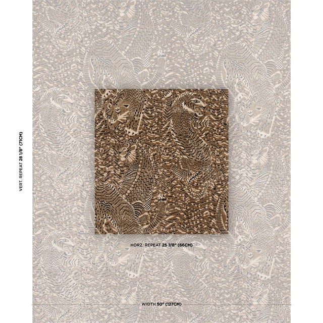 Created on a traditional wire loom, Tigress Velvet is an abstracted animal pattern with a subtle strié effect and a sexy...