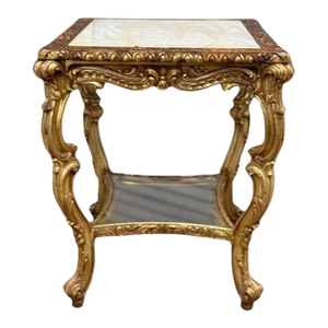 Vintage Louis XV Style Large Console Table
