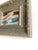Abstract "Low Tide" 2026 Mini Painting by Jessalin Beutler With Vintage Frame For Sale - Image 3 of 3