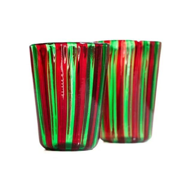 Murano Glassware by Angelo Ballarin, 2004, Set of 6 For Sale - Image 6 of 7