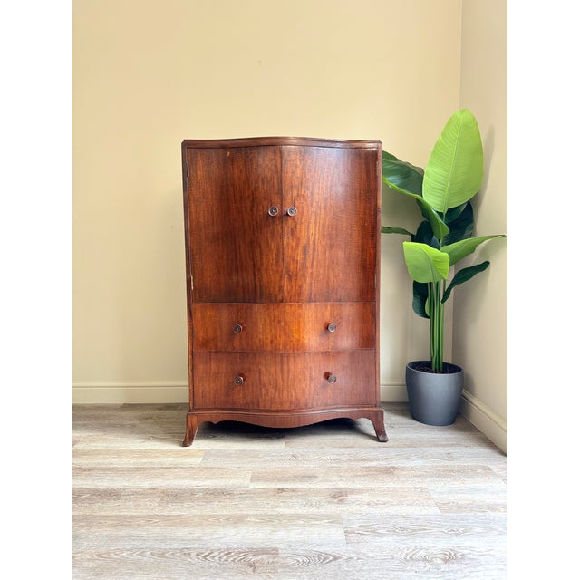 Vintage Wardrobe in Mahogany, 1920s For Sale - Image 14 of 14