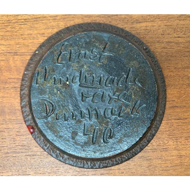 Mid-Century Danish Studio Pottery Bowls from Ernst Pottery, Faxe, 1960s, Set of 2 For Sale - Image 11 of 18