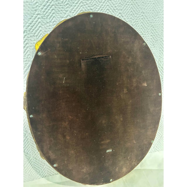 Vintage 1930’s-1950’s Florentine Giltwood Rococo Wall Mirror For Sale - Image 10 of 10