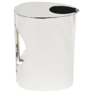 Vintage Sterling Silver Sculptural Modernist Hallmarked Pitcher by Couer, 1979 For Sale