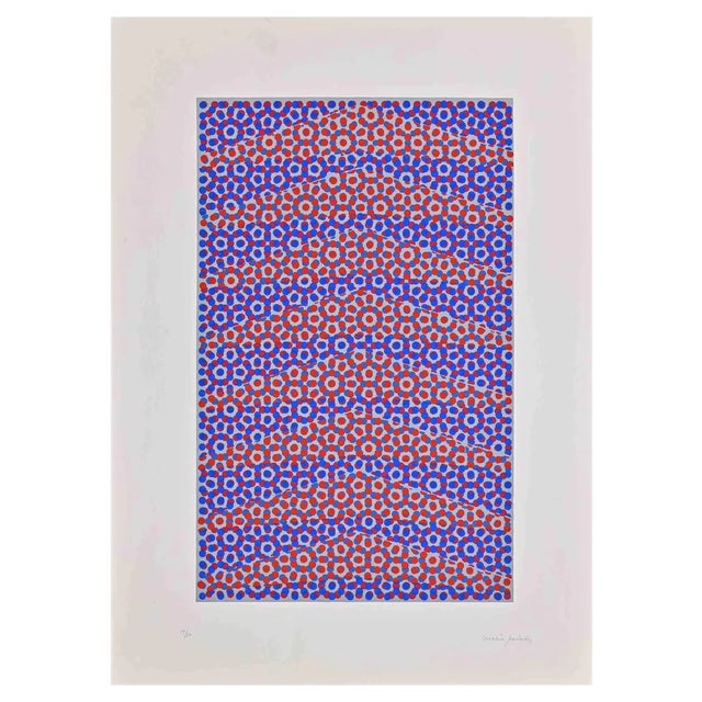 Mario Padovan, Abstract Composition, 1971, Screen Print For Sale