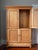 English Pine Linen Press, Armoire, Wardrobe For Sale - Image 4 of 10