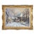 Mid 20th Century Landscape with Figures and Horses Oil Painting For Sale