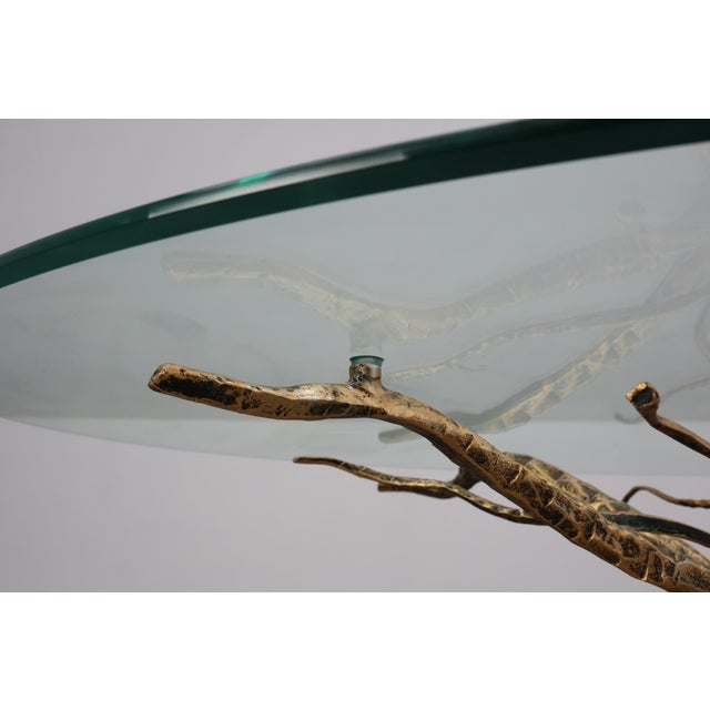 Metal Mid-Century Forged Metal Coffee Table from Salvino Marsura, Italy, 1960s For Sale - Image 7 of 15