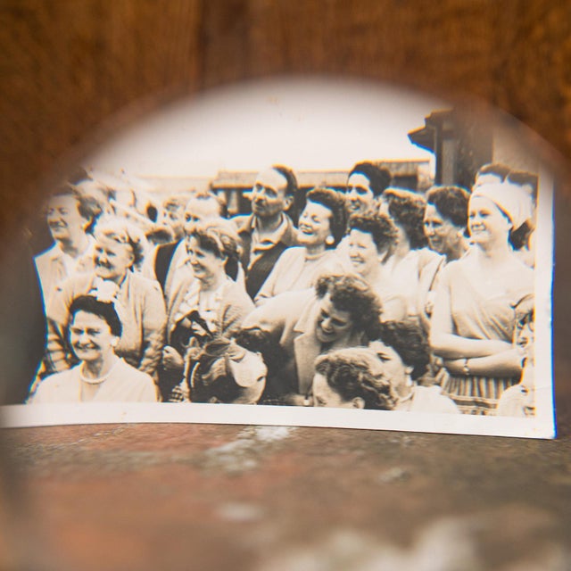 Blue Antique Scholar's Magnifying Glass, French, Sewing, Library Magnifier, Edwardian For Sale - Image 8 of 12