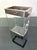 Glass and Brushed Metal Flower Vase, Italy, 1970s For Sale - Image 9 of 9