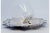 Butter Dish in Cut Silver and Lid with Cut Glass Knob For Sale - Image 3 of 8