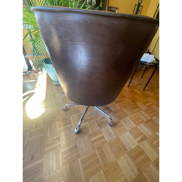 1970s Swivel Chair by Ernst Lüthy for Atelier-L, 1970s For Sale - Image 5 of 18