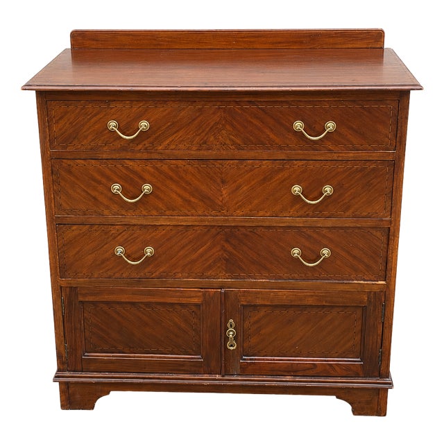 19th Century Chippendale Georgian Commode, 1920s For Sale