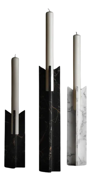 Trinity Candlesticks by Kreoo Design, Set of 3
