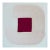 Original Painting | Burgundy and Cream, Pink Abstract Loop, 10 X 10 In. For Sale