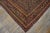 1890s Blue Navy Antique Floral Herati Pattern Senneh Formal Knotted Wool Rug For Sale - Image 11 of 12