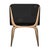 "Safari Xlix" Chair With Bronze, Stainless Steel, Tailor Made Leather For Sale In Los Angeles - Image 6 of 9